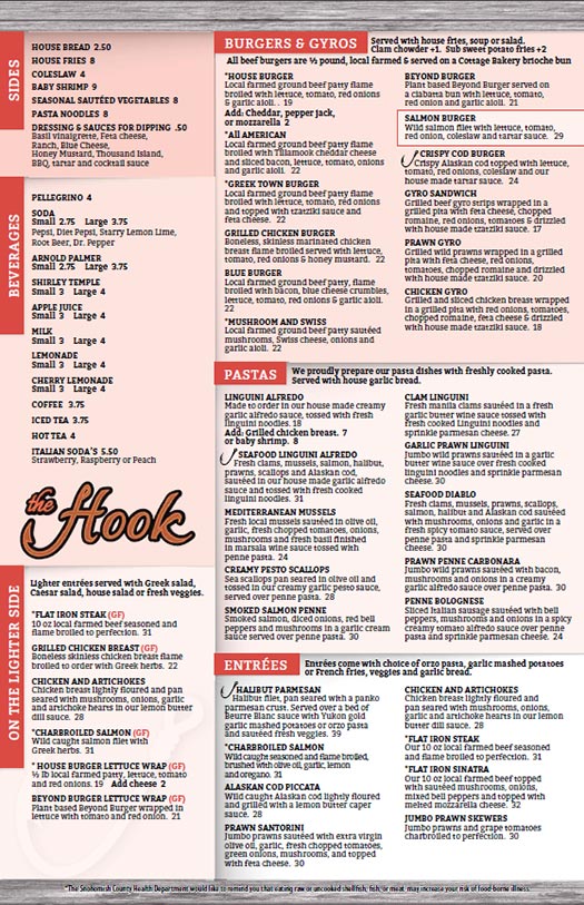 Download the Dinner Menu