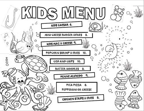 Kids Menu